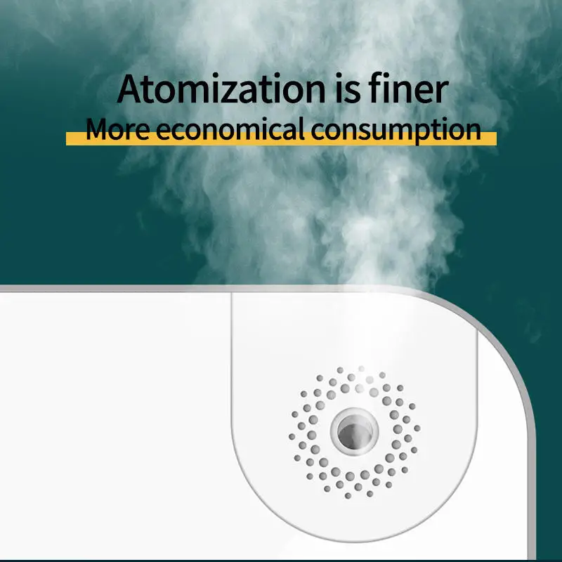 Smart 12V Waterless Aroma Diffuser Touch Screen Scent Machine Timer Automatic Wall Mounted Essential Oil Nebulizer for Home image 2