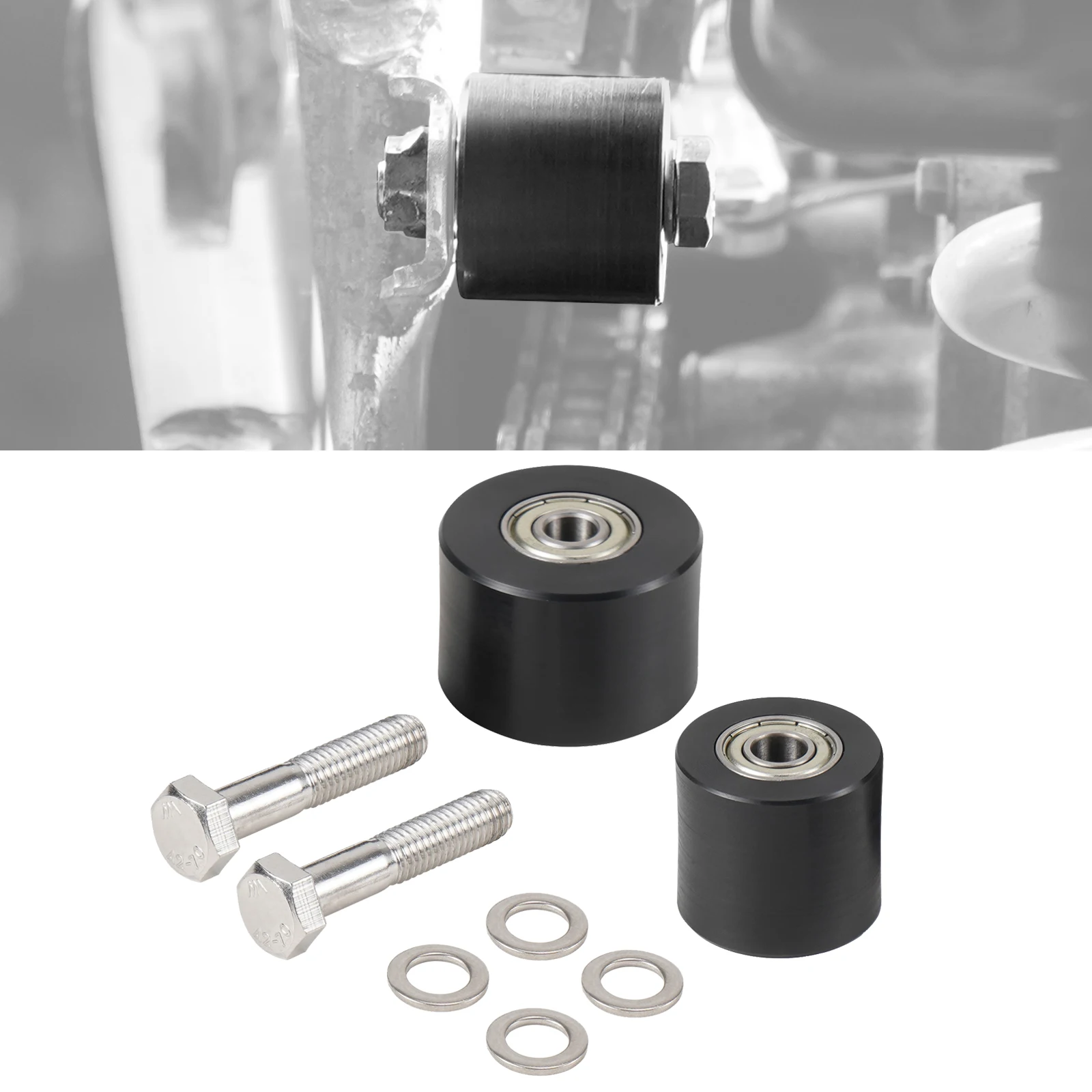 

NICECNC For Suzuki DRZ400S 2000-2024 DRZ400SM 2005-2024 DR-Z 400S 400SM DRZ 400 S SM Rear Chain Tensioner Roller 43911-13E00