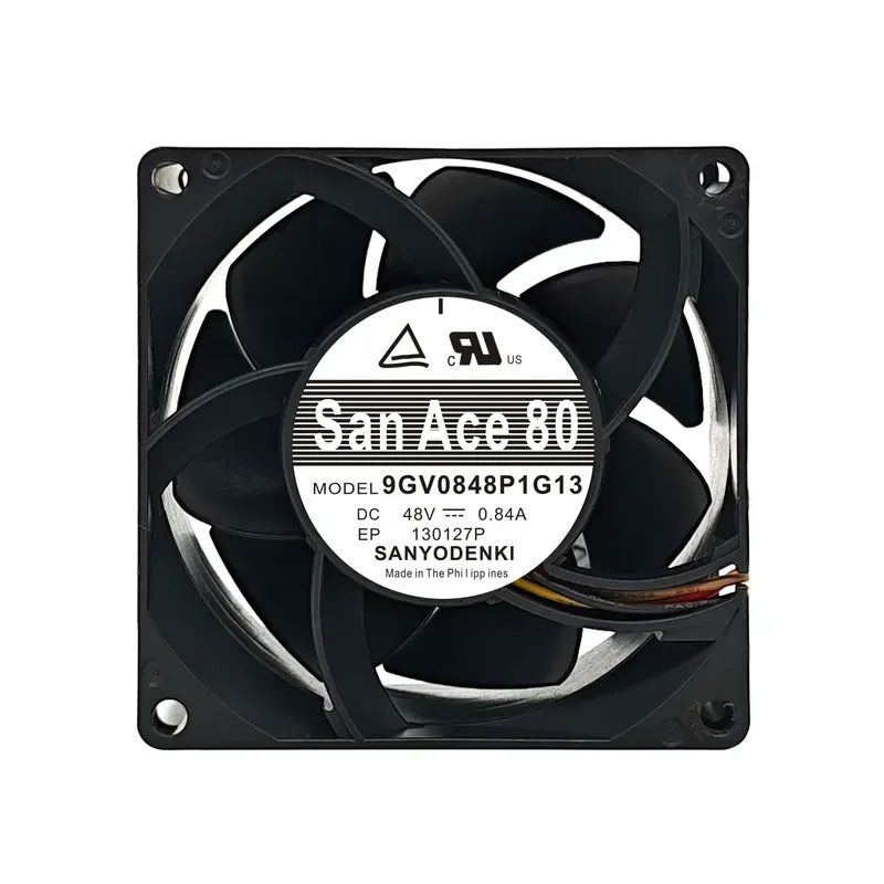 for Sanyo 9GV0848P1G13 P1G03 P1G041 48V 0.84A Cooling Fan for Danfoss Inverter