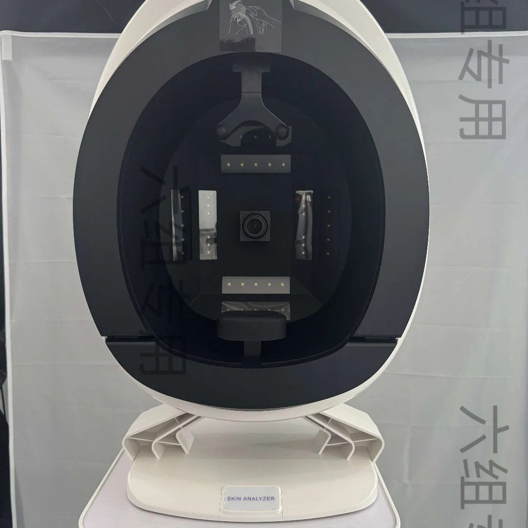 AISIA Q1 AI ثلاثية الأبعاد محلل بشرة الوجه عالية الجودة كاشف الجلد 36MP تحليل العمق 15.6 بوصة HD شاشة اختبار الجلد محلل