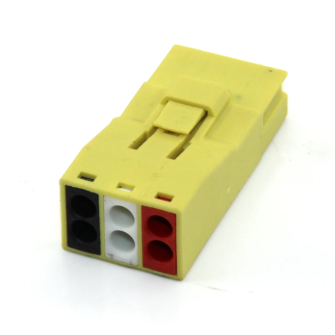 1/5 PCS Mini Fast Wire Cable Connectors Two In Four Out Push-in Wire Connectors Universal Compact Terminal Block