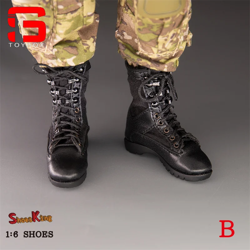 SK011 1/6 Scale ชาย Combat Boots Army Hollow รองเท้ารุ่น Fit 12 นิ้ว Solider Action Figure Body ตุ๊กตา