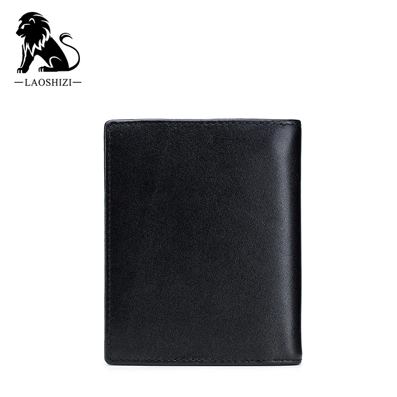 New Designer's Vintage Cowhide Men's Wallet Genuine Leather Male Purse Custom Dollar Price Coin Card Holder Short Carteira