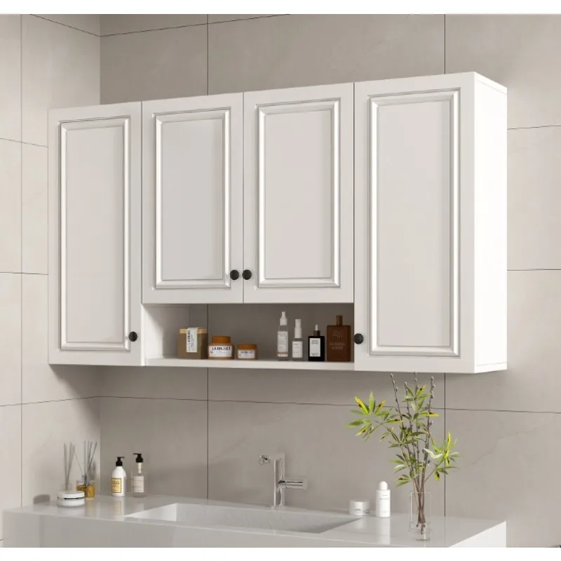 Балконный солнцезащитный подвесной шкаф, шкаф из алюминиевого сплава, кухонный светильник для хранения, роскошная простая ванная комната, вода