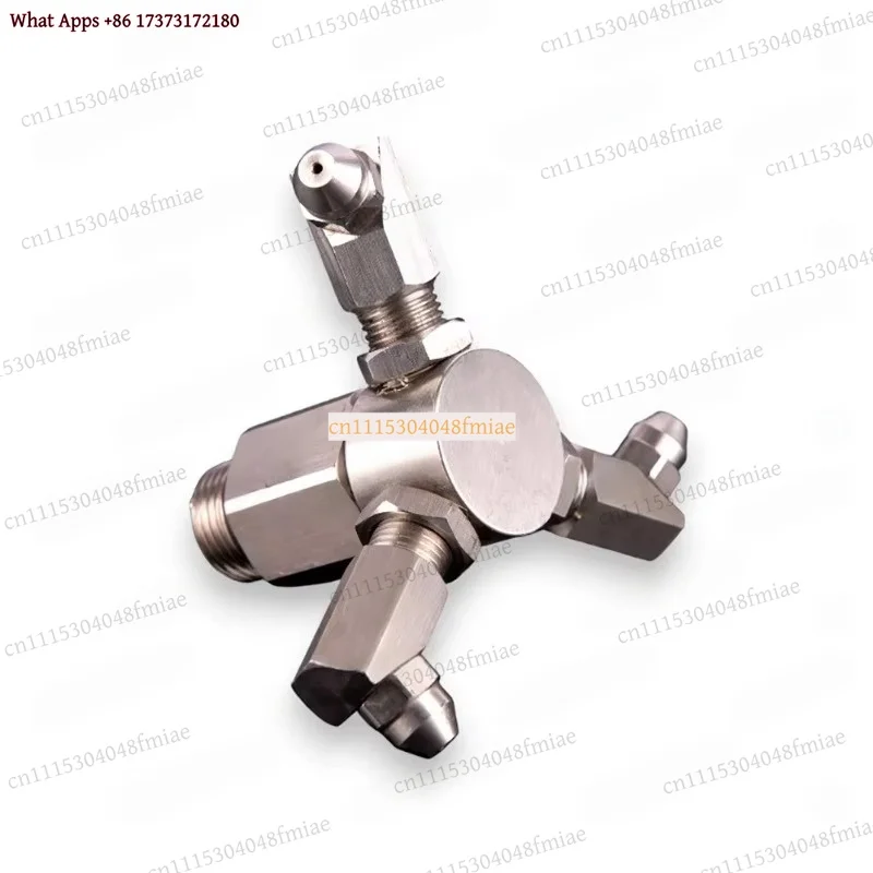 360 Degree Rotating High Pressure Washer Nozzle Industrial Dust Cleaning Spray Gun Automatic Car Washing Accessories