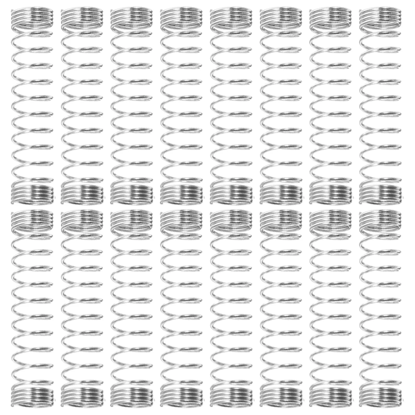 

Набор из 50 пружин для ручек, диаметр проволоки 0,4 мм, внешний диаметр 4,5 мм, длина 18 мм, маленькие пружины из нержавеющей стали для письма
