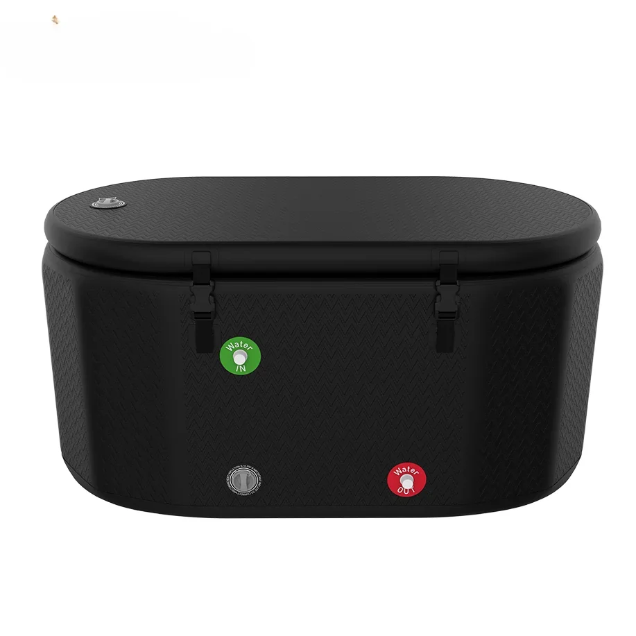 

--Customized Drop Stitch Recovery Pod Bathtub Portable Cold Plunge Inflatable Ice Bath Tub Cold Plunge
