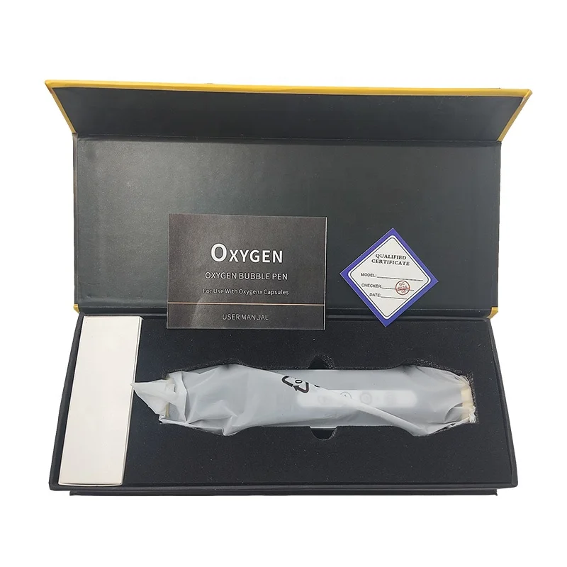 2024 New Design Portable Co2 Bubble Oxygenation Capsules Pods Rechargeable Wireless Oxygen Skin Tightening Facial Machine