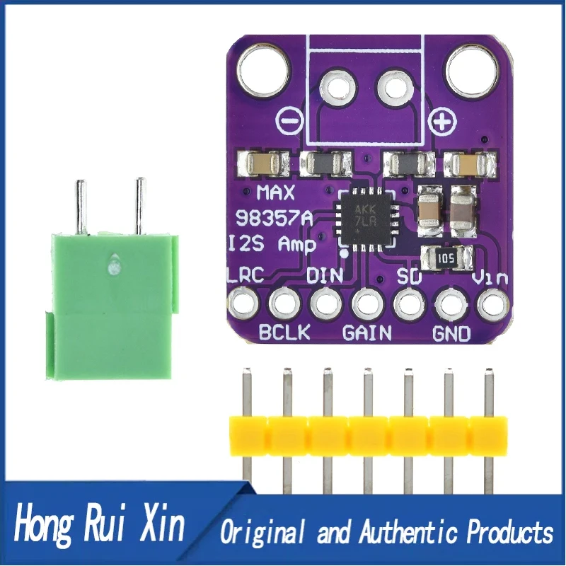 

High Quality MAX98357 MAX98357A I2S 3W Class D Amplifier Breakout Interface I2S DAC Decoder for Audio