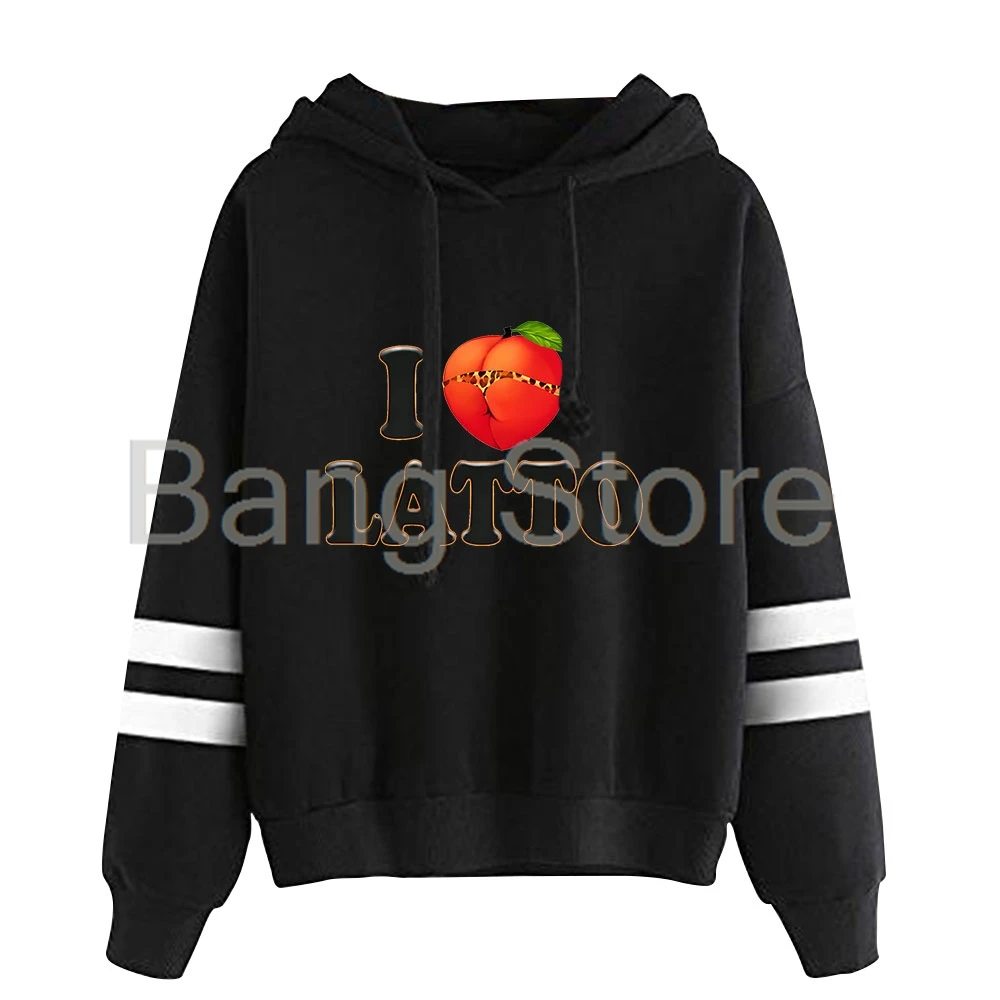 I Love Latto Pullover Hoodie Women Men Hooded Sweatshirt Fashion Long Sleeve Tracksuit