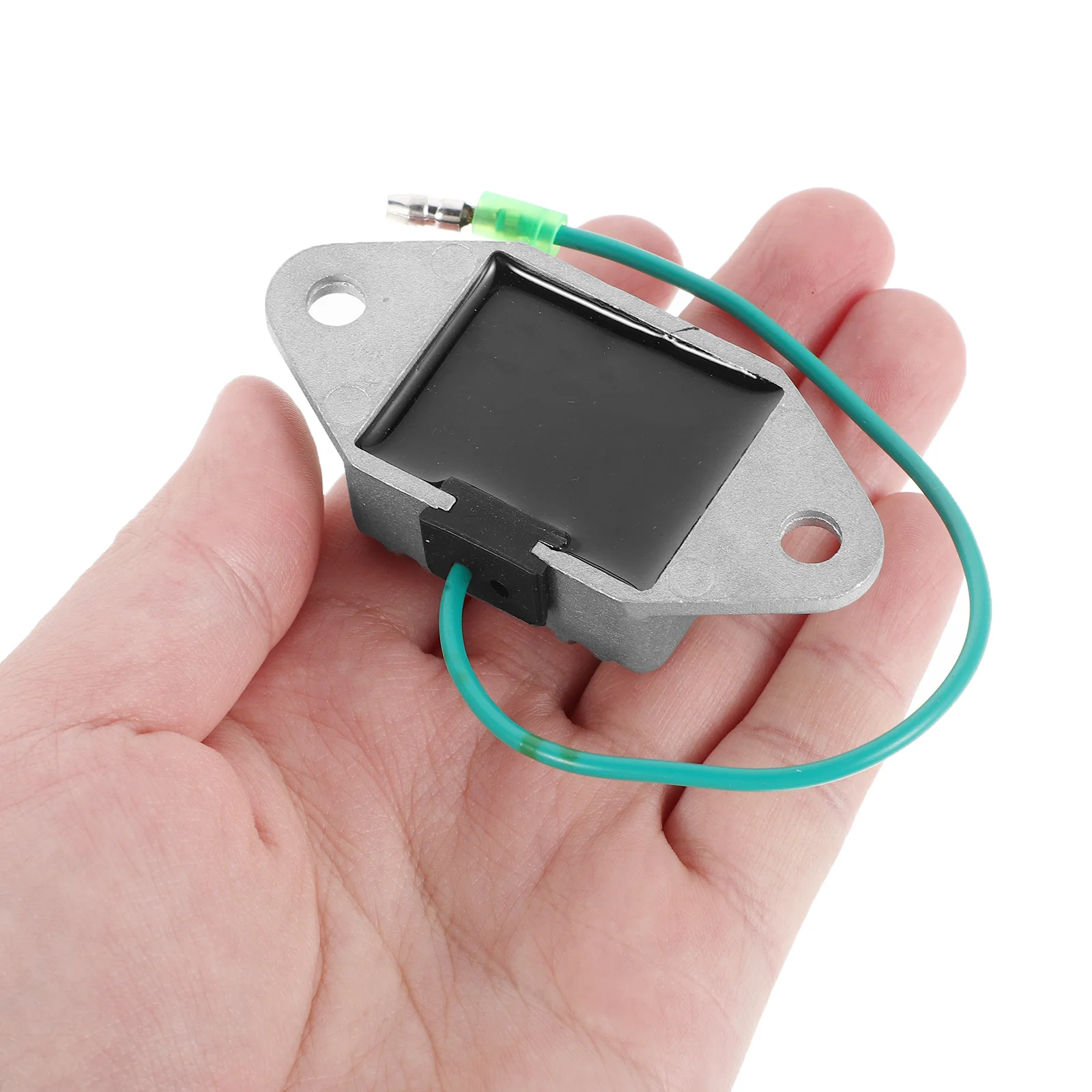 

Motorcycle Rectifier Regulator Electronic Voltage Stabilizer Tool Plastic Alloy Motorbike Part Replacement Compatible with