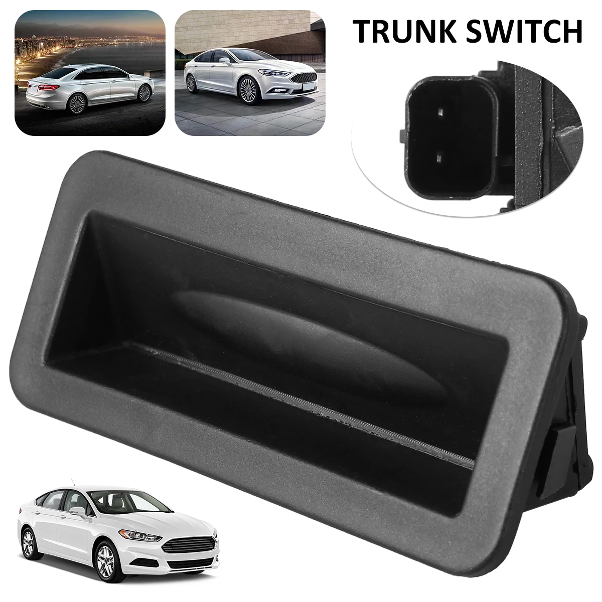 

Tailgate Release Switch for Fiesta, Focus, Galaxy, Kuga 2008-2012, Focus C Car Trunk Switch Tailgate Boot Switch Auto Accessory