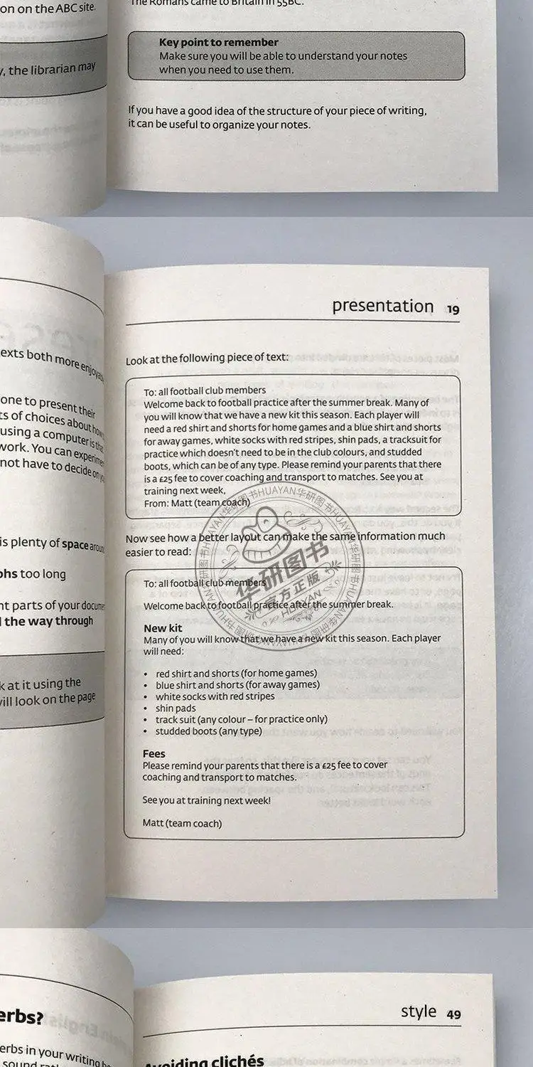 Easy to learn writing English, writing guidance  Original Language Learning Books