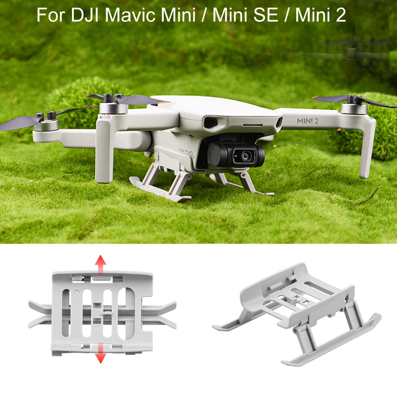 Replace Quick Release Landing Gear For DJI Mavic Mini / Mini 2 / Mini SE Drone Accessories Folding Height Extended Leg Protector