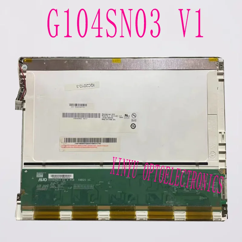 

Оригинальная ЖК-панель A-класса 10,4 дюйма G104SN03 V.1 G104SNO3 V1 G104SN003 V.0 G104SN0.03 V.0 Тестовая плата контроллера VGA