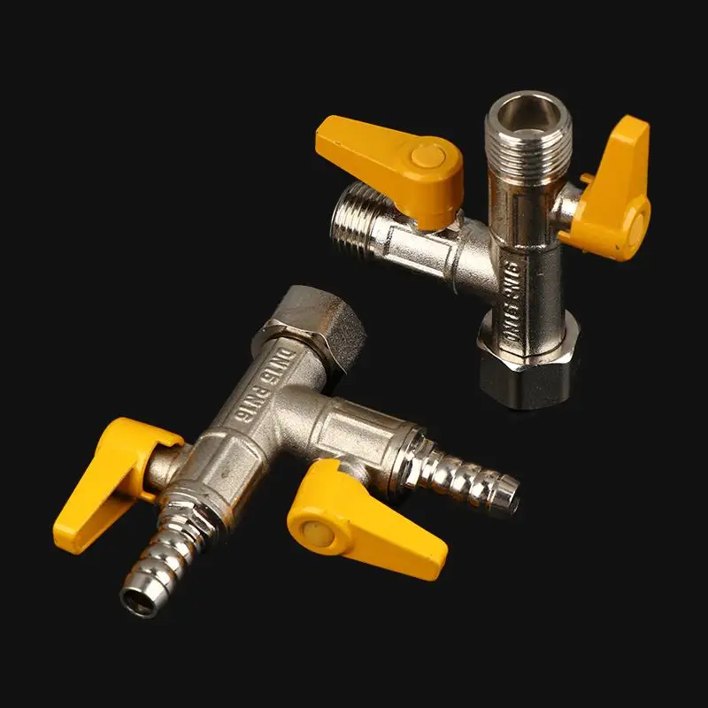 

Латунный соединительный клапан, переходник для шланга с трехходовым переключателем, идеально подходит для душевых насадок с переключателем воды