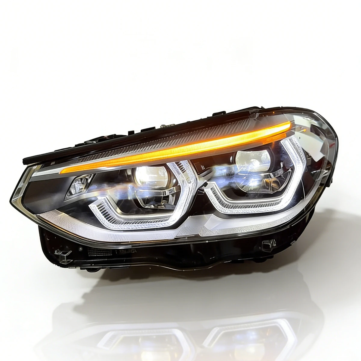

LED Headlight Assembly For BMW X3 G01 X4 G02 X3M F97 X4M F98 2018-2021 Waterproof DRL Plug And Play Hi Lo Beam Replacement
