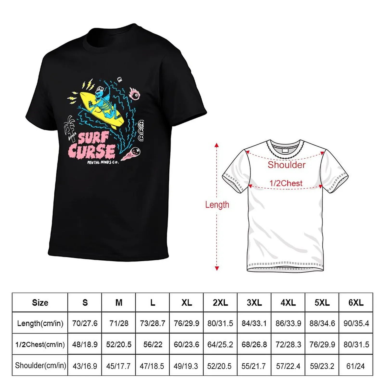 Surf band Curse color T-Shirt for a boy blue archive animal prinfor boys plain mens graphic t-shirts funny