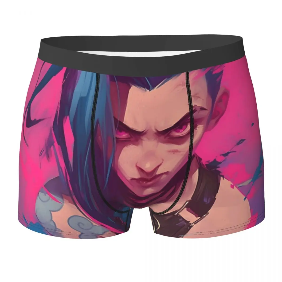 

Hot Arcane League Of Legends Underwear Cartoon Television Male Shorts Briefs Sexy Boxershorts Hot Design Oversize Underpants