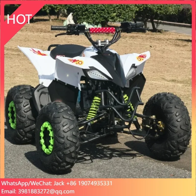 4-Stroke 200cc Mini Polaris Mountain Style Snowmobile Air-Cooled Off-Road Vehicle Snow Scooter Chinese 125cc Snowmobile for Sale