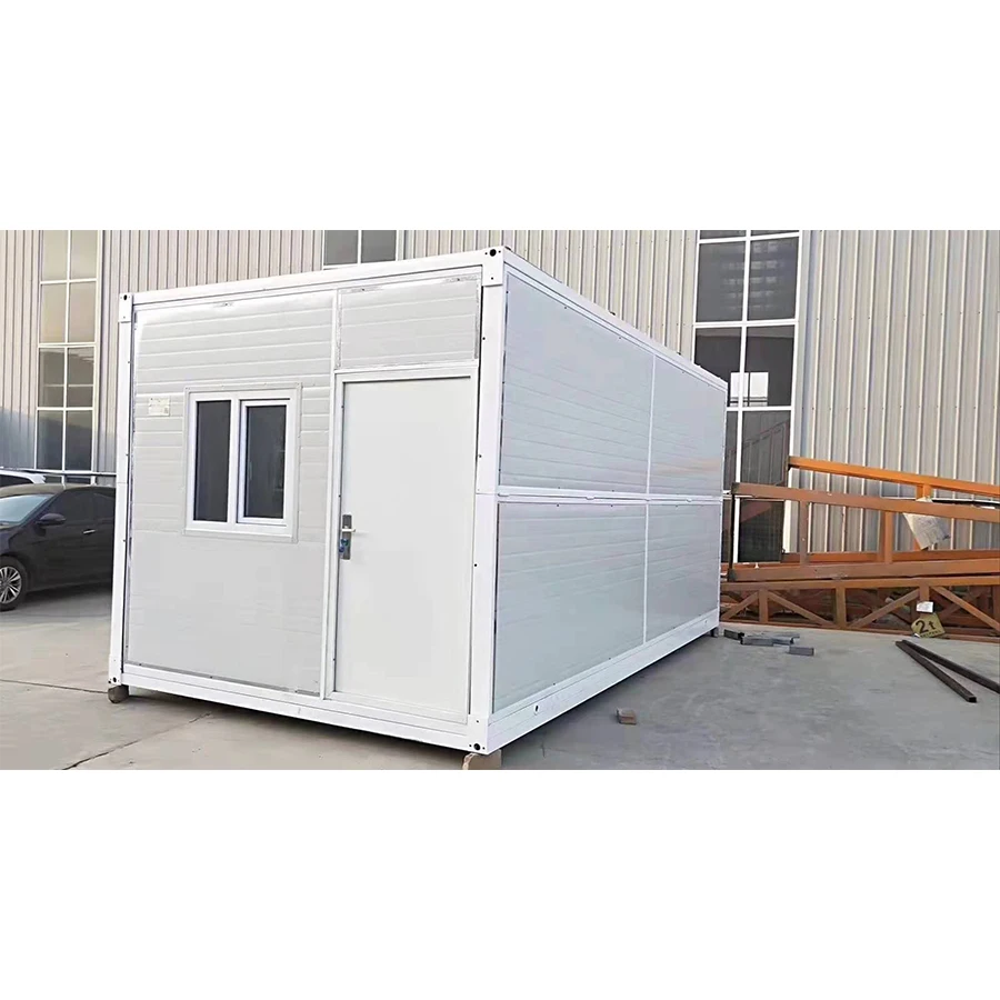 Construction  Modular Cost effective Folding Container House  Steel Structure  Wind Resistance  Detachable Temperature Resistant