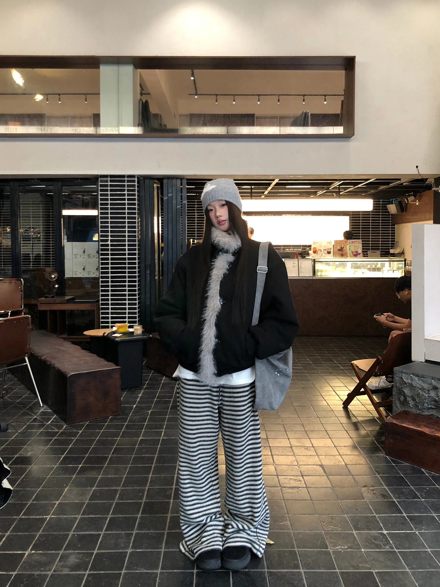 

Красная женская замшевая куртка Celebri Salon, осень-зима, новое хлопковое пальто на подкладке из искусственного меха, прямоугольное пальто для поездок на работу