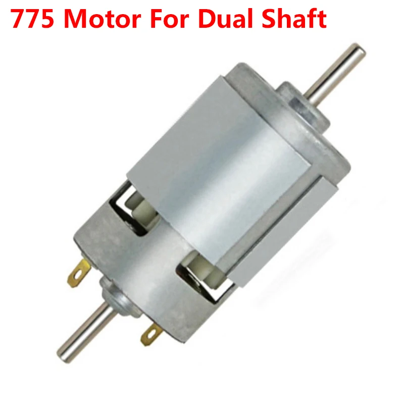 

All Copper 775 Motor For Dual Shaft High Torque DIY Sanding Belt Machine Polishing Machine Carving Drilling and Grinding Machin