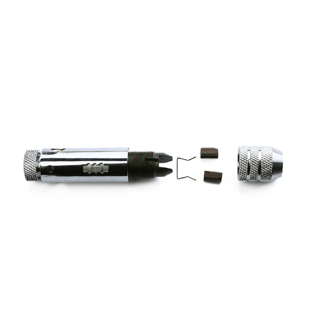 

T-Handle Tap Wrench Ratcheting Solid Steel Adjustable -M8 Left Thread Repair Reamers Extractors Metric Plug Tools Hand