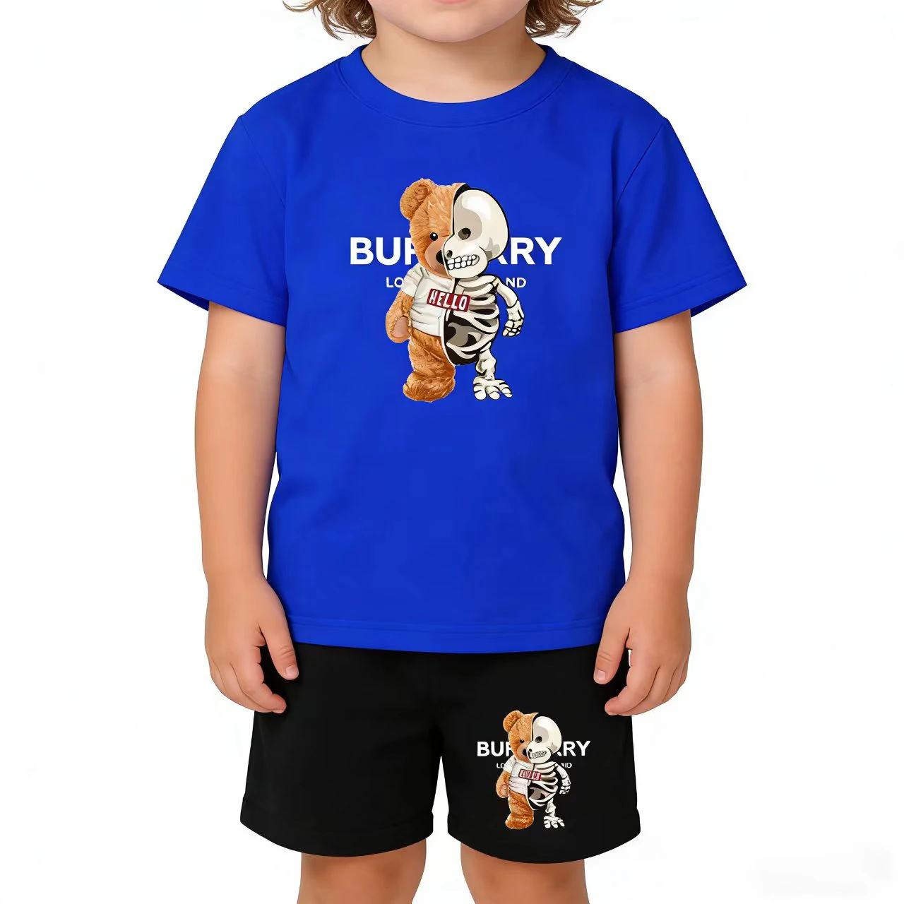 Kids Bear Print Set 3