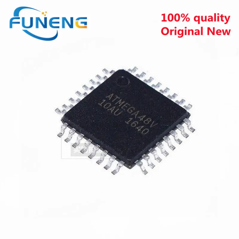 1pcs-10pcs   ATMEGA48V-10AU ATMEGA48V-10AI ATMEGA48V ATMEGA48 QFP-32 ICATMEGA48V-10AU In Stock