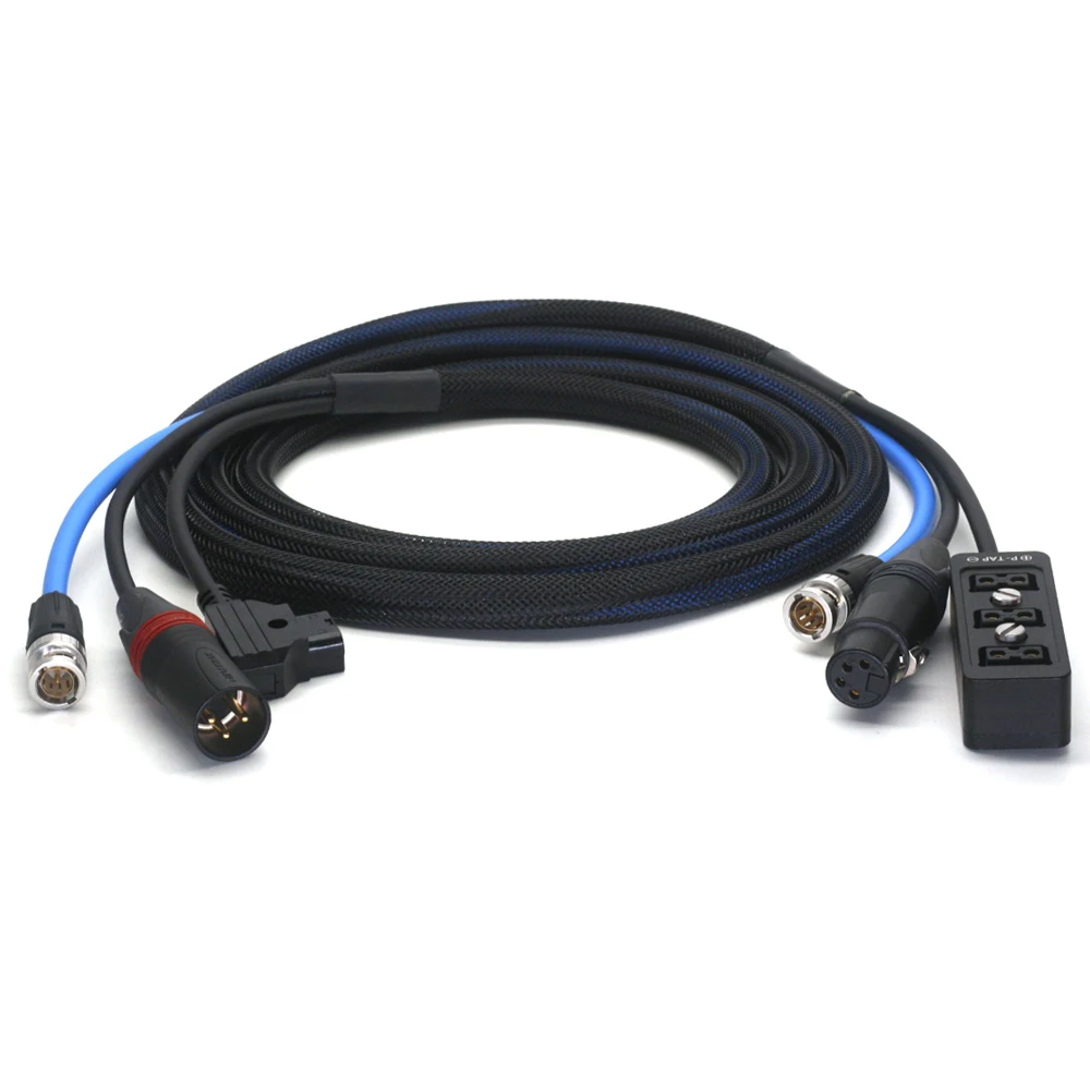 XLR 3pin to XLR 4pin female  for SONY Venice power cable camera is used separately from the battery