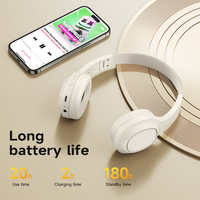 HOCO W46 Wireless Bluetooth Headphone 40MM Speakers Music Earphone For Sports Gaming Foldable Design Portable Over-ear Headset