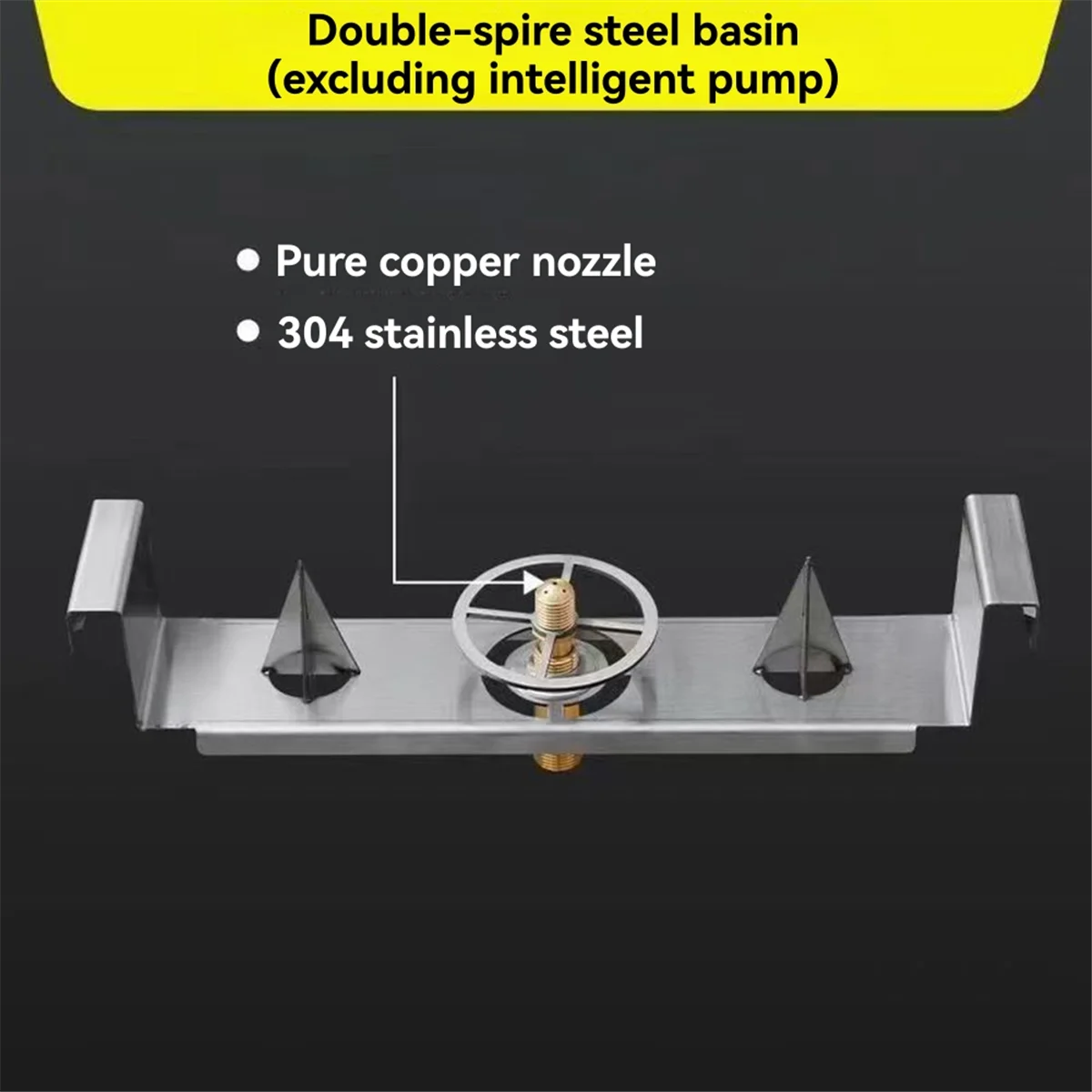 SSR Bottle Opening Bottle Washer, Holder Pure Copper Pressing Nozzle