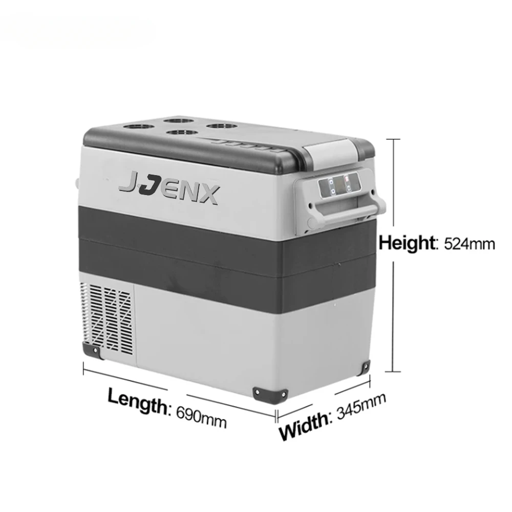 55L 12v 24v car refrigerator with digital display fridge Caravan Camping car deep freezer portable refrigerator