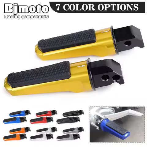 Motorcycle Rear Foot Pegs Pedal Front Foot Rest For HONDA CB1000R CBR600RR CBR900RR CBR1000RR CB600F HORNET VTR1000 SP2 SP1