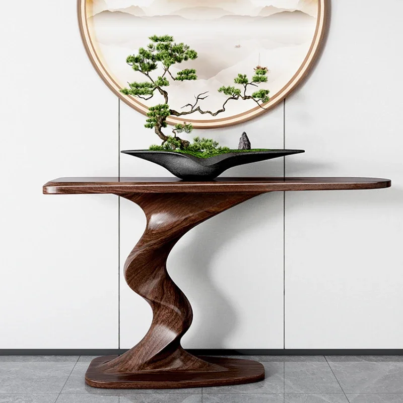 

Wood Morden Porch Table Organizer Display Wooden Home Entrance Table Showcase Cornerarmario De Ropa Furniture Showcase Salon