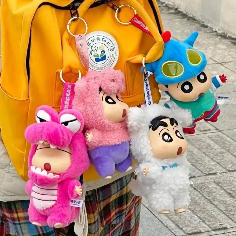 

Original Blind Box Series Of Wax Crayon Shin Chan Costume Party Mystery Box Cute Doll Pendant Bag Charm Toy Surprise Gift