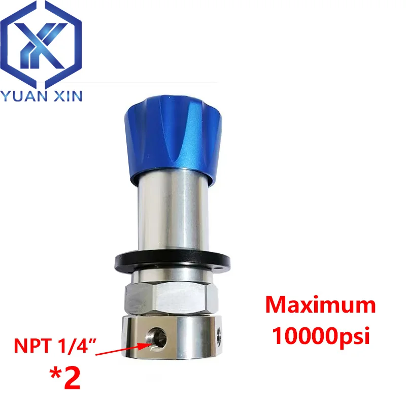 วาล์วแรงดันย้อนกลับความแม่นยำสูง, สแตนเลส 316L ทนแรงดันสูง, แบบลูกสูบ แรงดันย้อนกลับ 10000 ปอนด์ต่อตารางนิ้ว