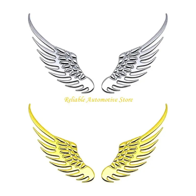 

M68B Крыло Ангела Inspire металлические автомобильные наклейки универсальные подходят для защиты от царапин внешнее украшение