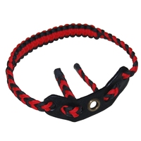 Knitted Wrist Bow Sling Archery Adjustable Braided Wrist Sling Strap Compound Bow Stabilizer for Shooting Practice Sport 24BD
