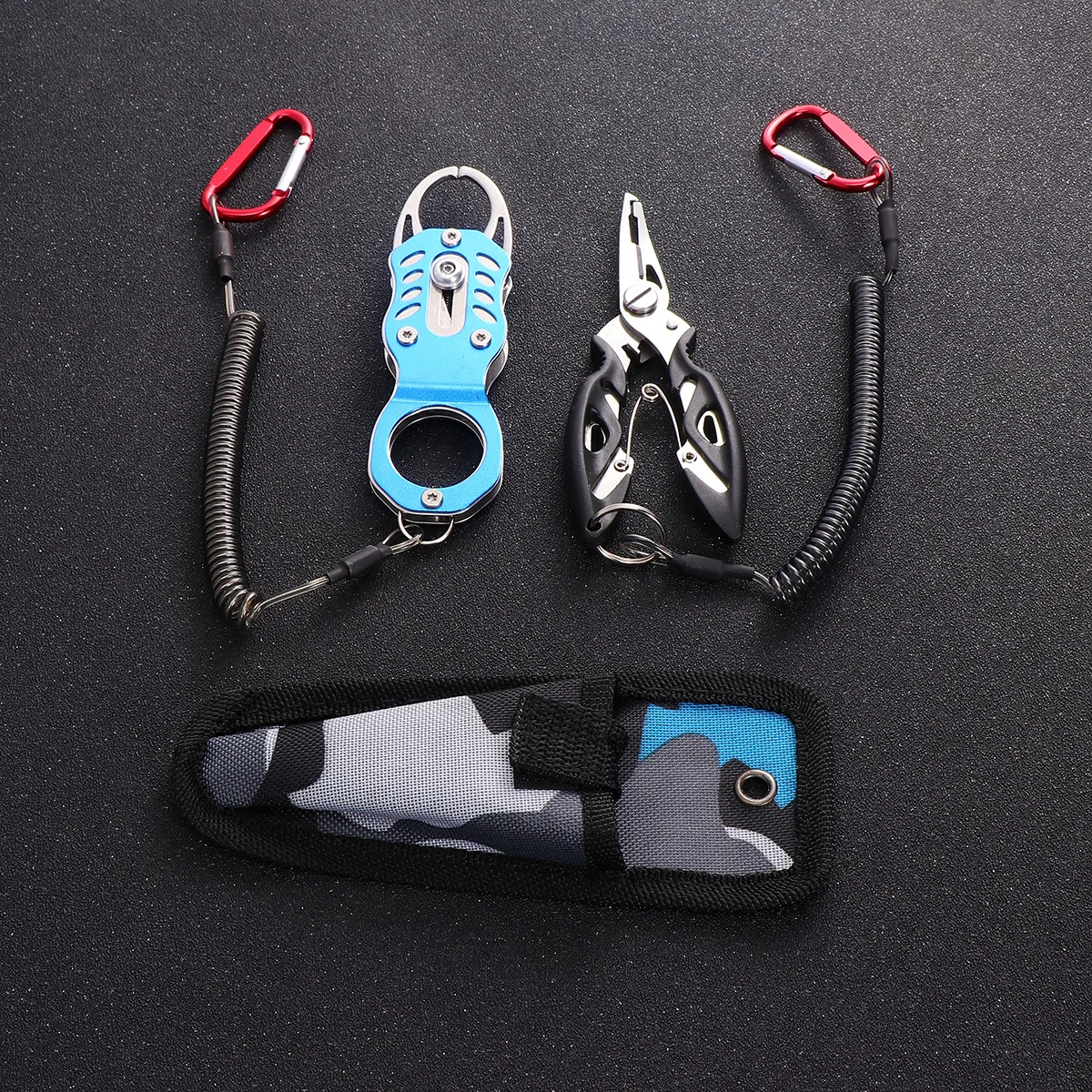 

1Set Stainless Steel Fish Grabber Strong Rope Fish Clamp Lightweight Durable Metal Buckle Outdoor Fishing Grip