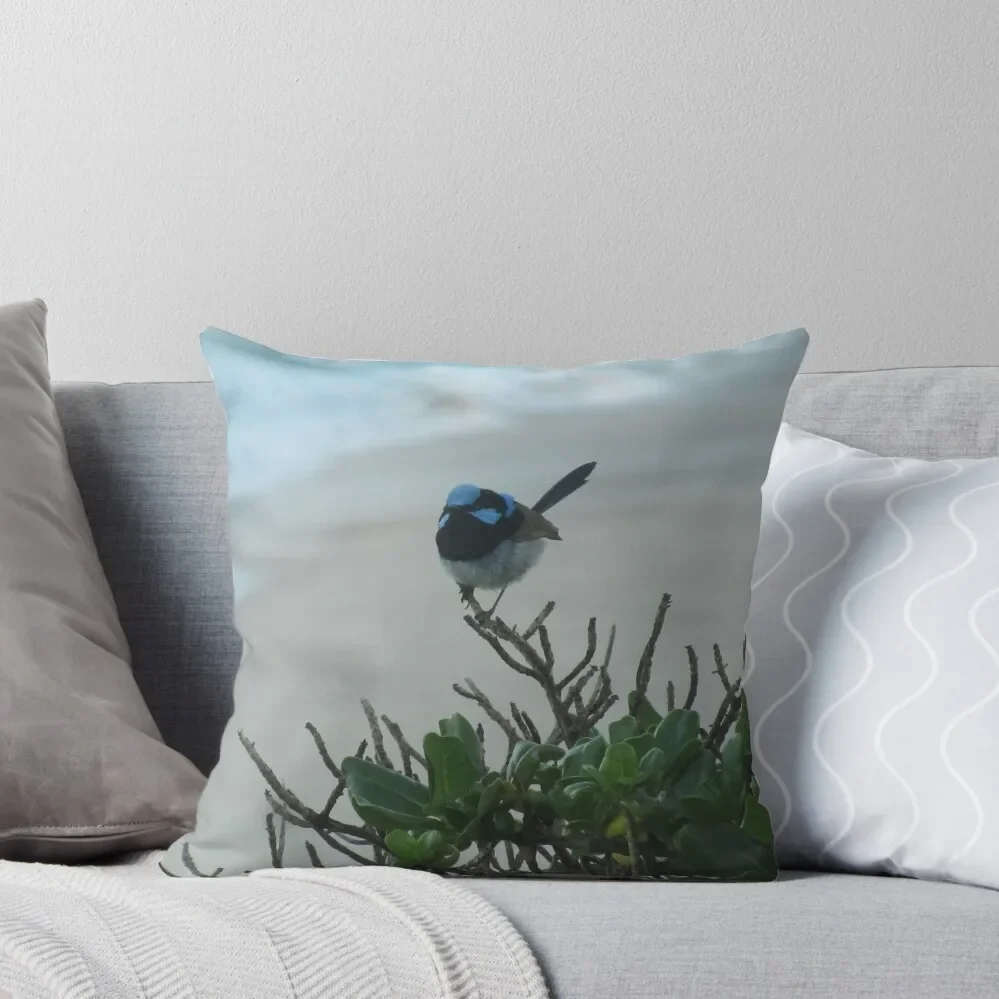 

Superb Fairy Wren Throw Pillow pillow pillowcase Plaid Sofa Pillow Case christmas decorations for home 2025