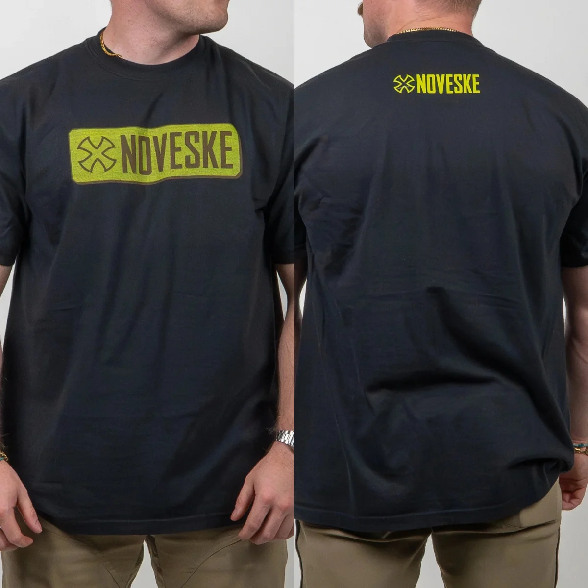 Legacy Plate Black Tee - Noveske Rifleworks Graphic Printing High-end Luxury Unisex Style Both of Men and Women