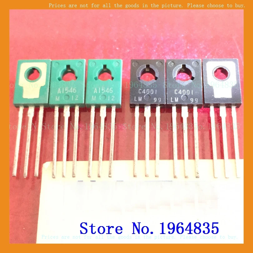 

2pcs/lot=a pair 2SC4001-LM 2SA1546-LM C4001 A1546