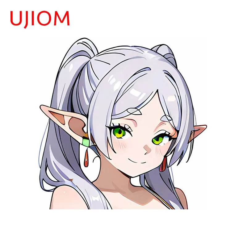UJIOM Frieren Picture Wall Sticker Enchanting Trendy Attractive Chic Occlusion Scratch Decal Suitable For Light Switch Decor