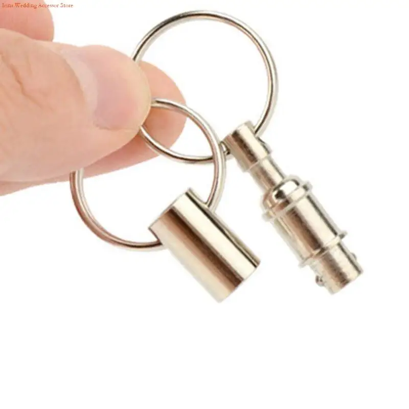 G92D Delicate Double for Key Chain Pull-Apart Quick Release for Key Ring Charms
