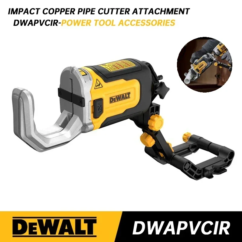 DEWALT IMPACT CONNECT Copper Pipe Cutter Attachment  PVC/PEX Cut Work with 18V/20V Impact Driver Power Tool Accessories DWAPVCIR