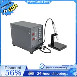 Automatic Spot Welding Machine Computer Numerical Control Pulse Argon Arc Jewelry Repair Tool Set for Glass Repair/ Jewelry