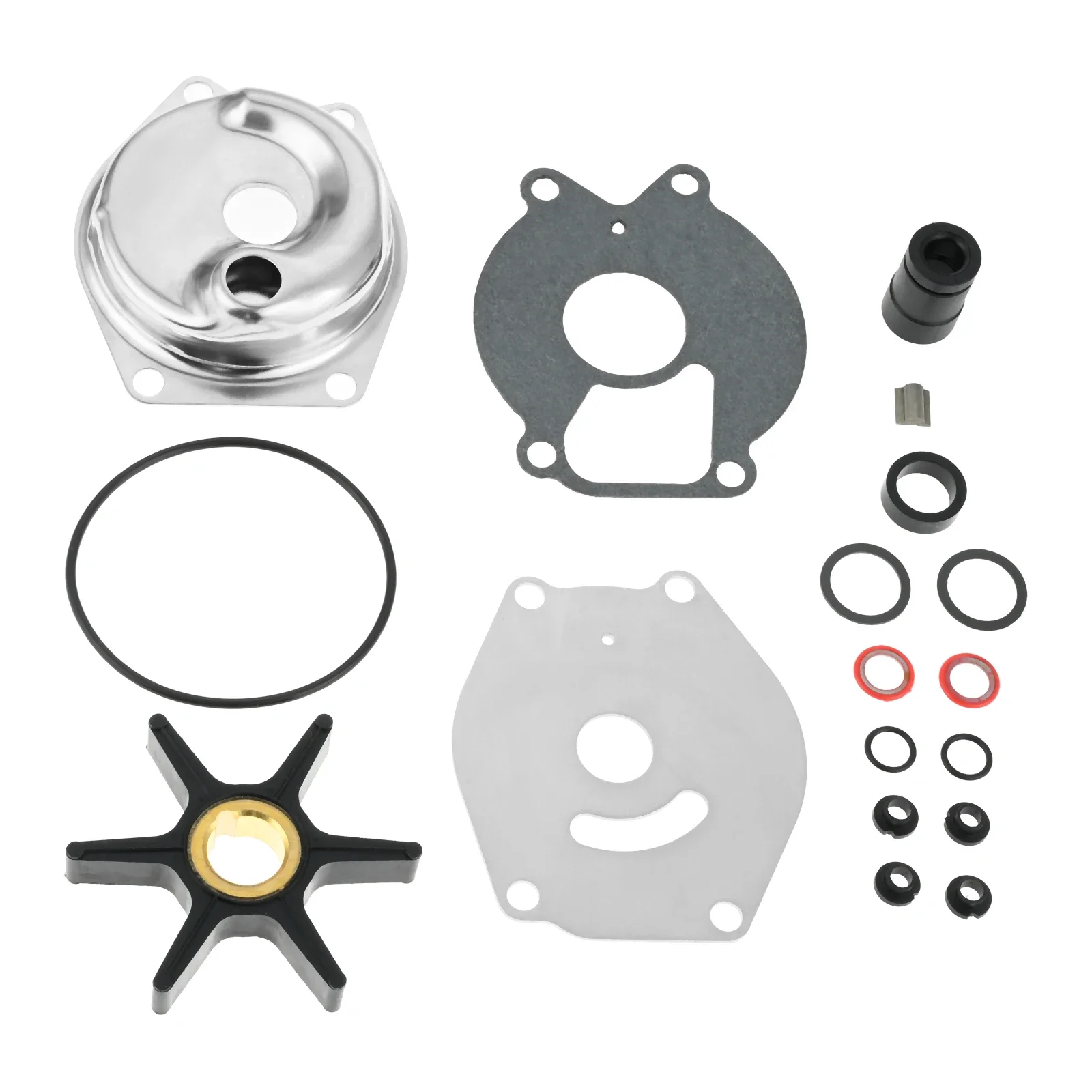 

46-99157T2 Water Pump Impeller Kit Fits for Mercury Bigfoot 4-Stroke Outboards Mercury Mariner 9.9 To 25 Replace 99157A2 85098A2