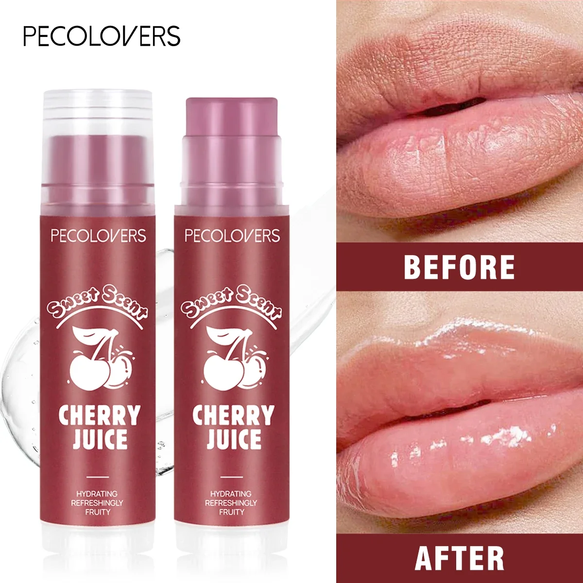

Colored Fruit Flavor Lipsticks, Long-Lasting Moisture, Smudge-Proof, Waterproof, Ideal for Girl's Gift